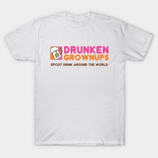 Dunkin Donuts - Drunken Grownups T-Shirt